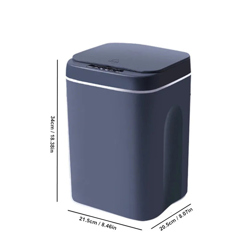 16L Automatic Sensor Trash Can, Touchless Smart Bin Waste Nasket