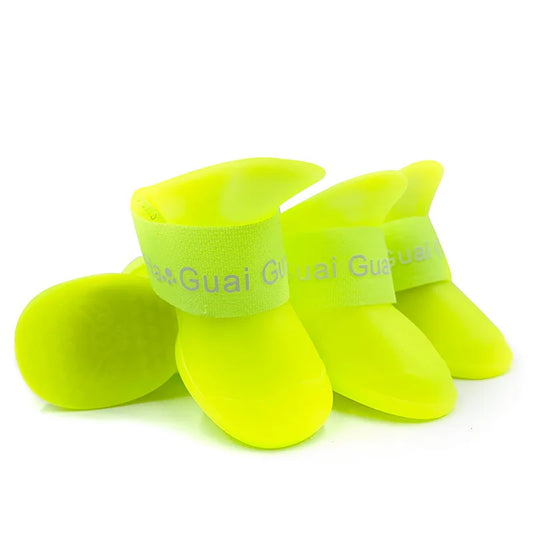 Big dog rain shoes pet anti-slip rubber boot