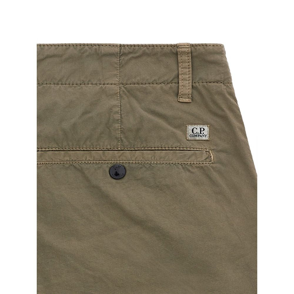 C.P. Company Military Chic Army Cotton Shorts