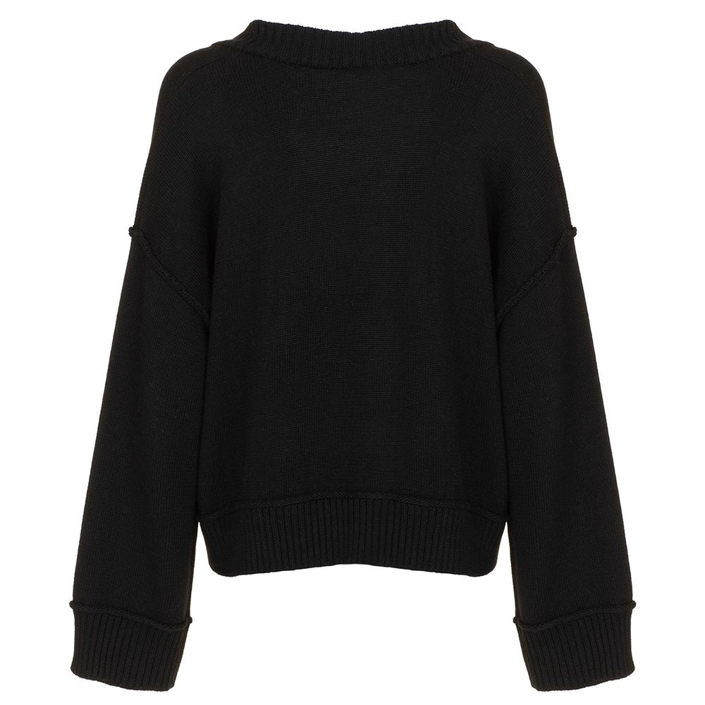 Imperfect Classic V-Neck Wool Blend Sweater