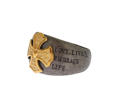 Nialaya Exquisite Sterling Silver Men's Ring