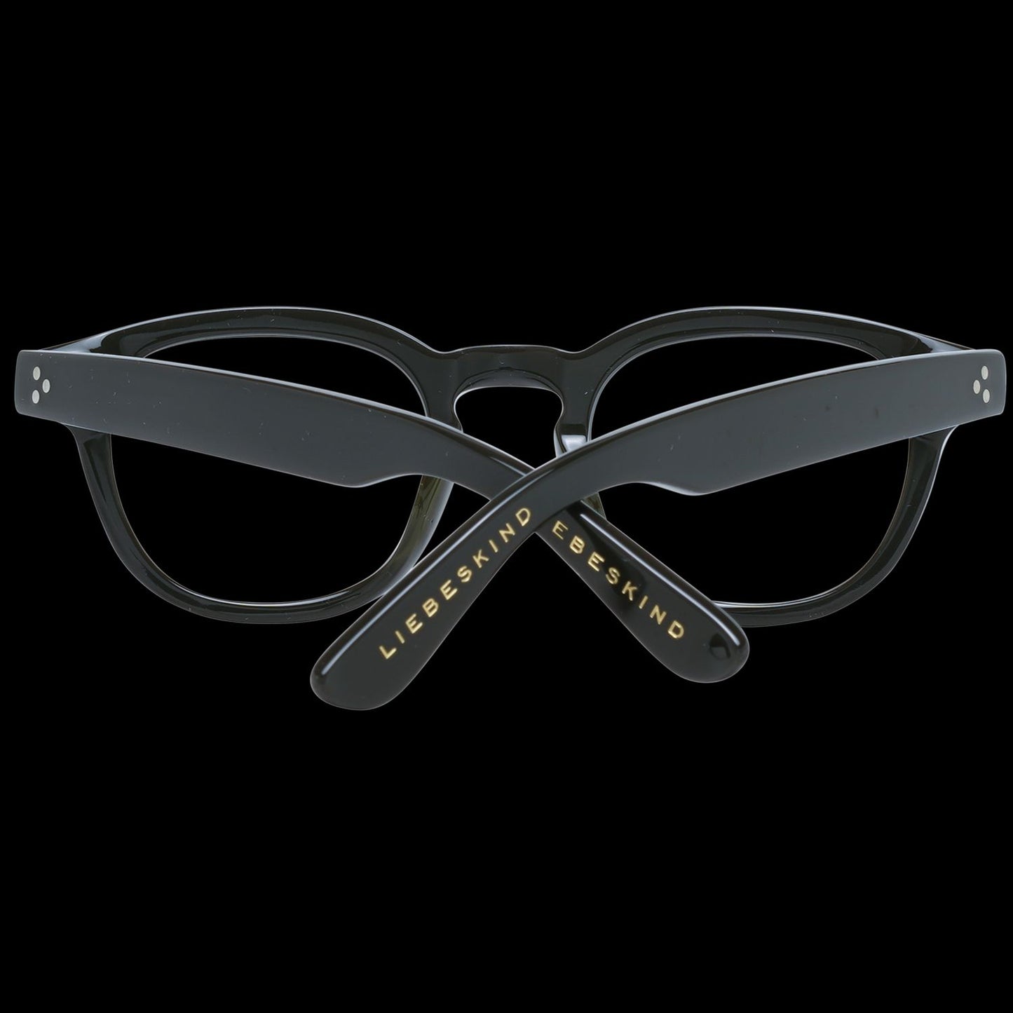 Liebeskind Chic Black Rectangle Designer Frames