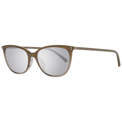 Hally & Son Brown Unisex Sunglasses