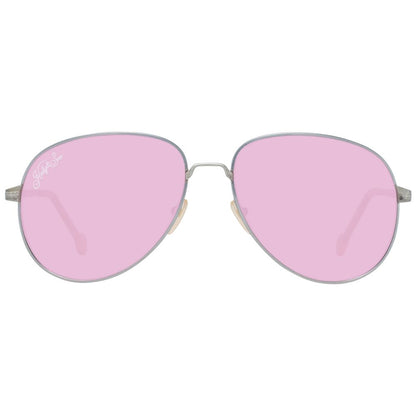Hally & Son Gold Unisex Sunglasses