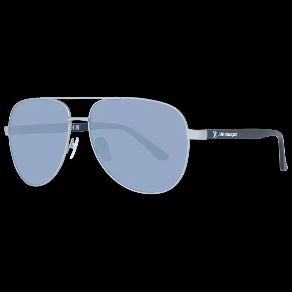 BMW Motorsport Silver Men Sunglasses
