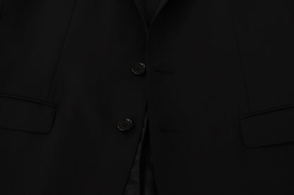 Dolce & Gabbana Elegant Slim Fit Black Blazer Jacket