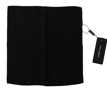 Dolce & Gabbana Elegant Silk Men's Square Scarf Wrap