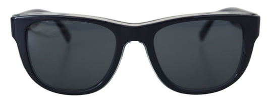 Dolce & Gabbana Chic Blue Acetate Designer Sunglasses