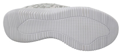 Plein Sport Silver Gleam Runner Joice Sneakers