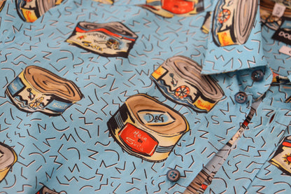 Dolce & Gabbana Elegant Light Blue Casual Shirt