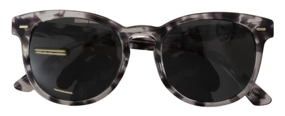 Dolce & Gabbana Elegant Black Havana Sunglasses