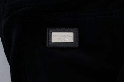 Dolce & Gabbana Chic Black Mid Waist Skinny Jeans