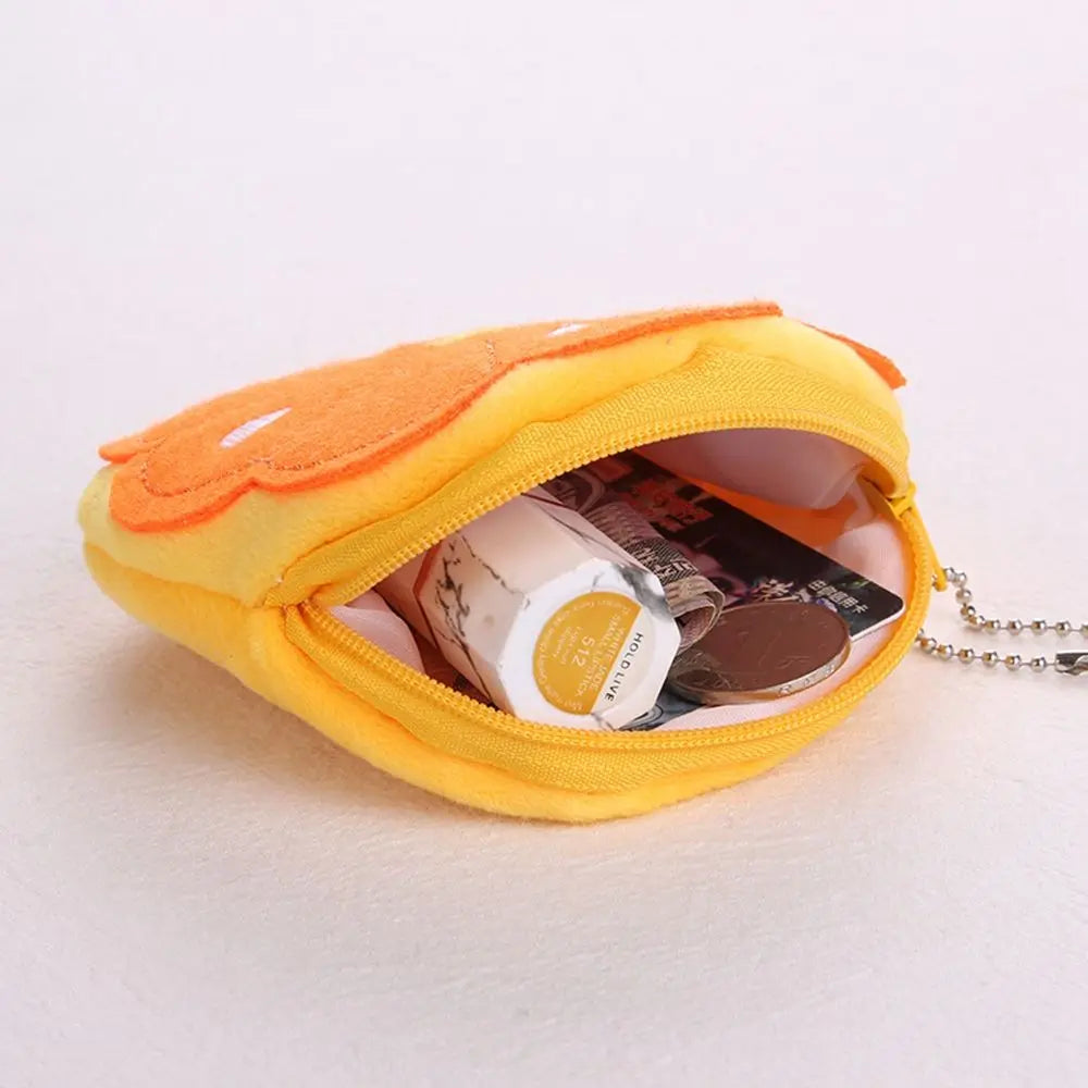 Casual Travel Bag Pendant Student Bag Card Bag Cute Coin Purse Keychain Bag Flush Wallet Fruit Coin Purse Storage Bag