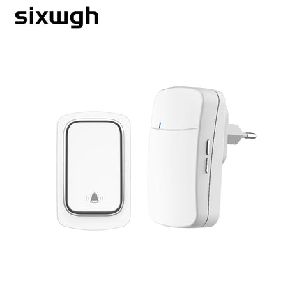 Wireless Self-Powered Door bell Sets Home Outdoor Kinetic Ring Chime Doorbell