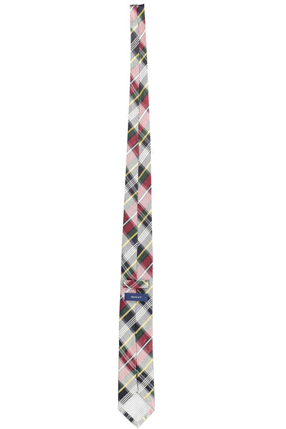 Gant Elegant Red Silk Tie with Contrasting Details