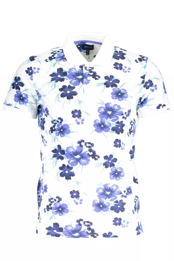 Gant Elegant White Short Sleeve Polo for Men