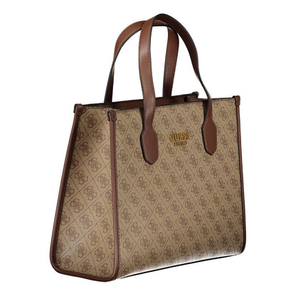Guess Jeans Beige Polyethylene Handbag