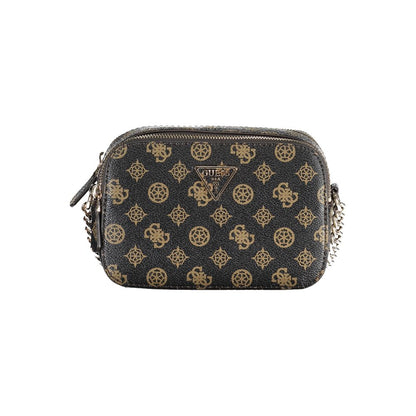 Guess Jeans Brown Polyethylene Handbag