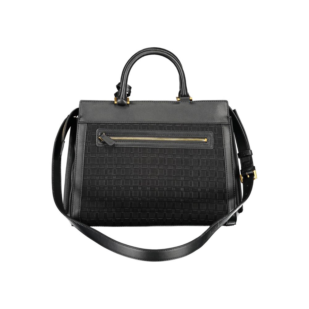 Guess Jeans Black Polyethylene Handbag