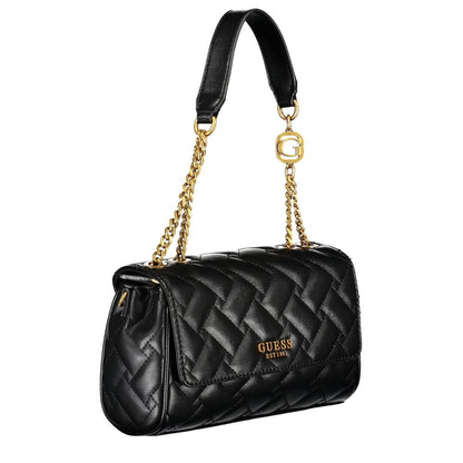 Guess Jeans Black Polyethylene Handbag