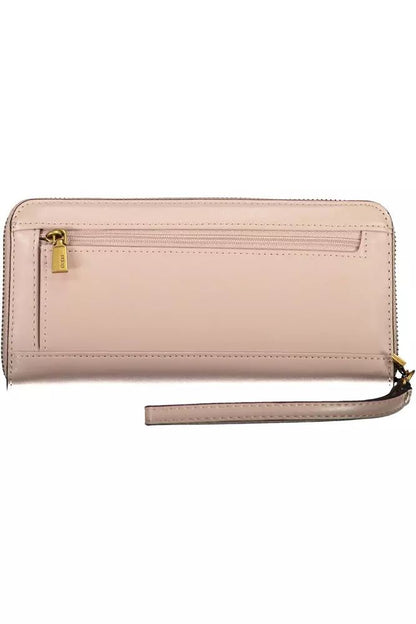Guess Jeans Elegant Pink Multipurpose Ladies' Wallet