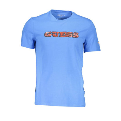 Guess Jeans Blue Cotton T-Shirt