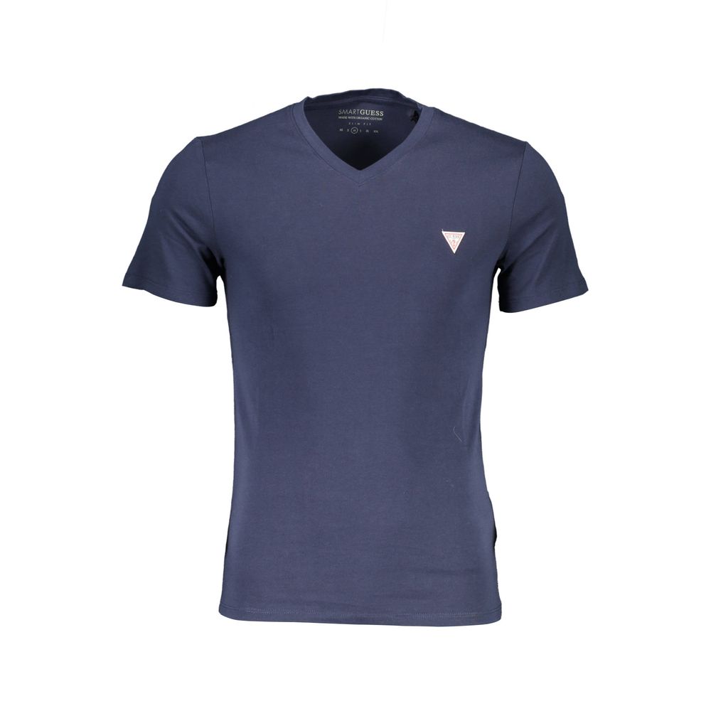 Guess Jeans Blue Cotton T-Shirt