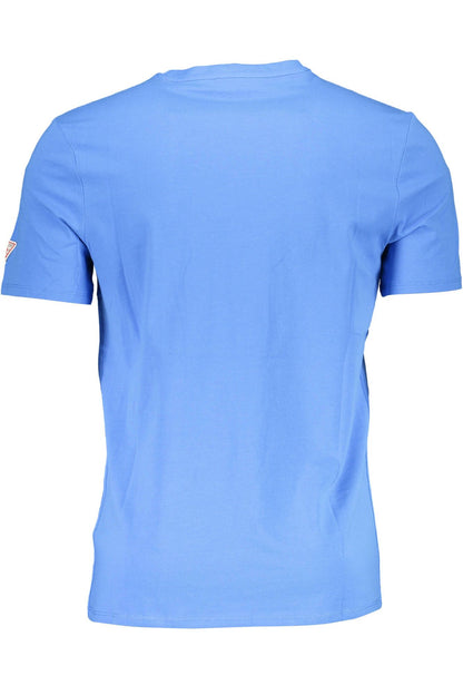 Guess Jeans Sleek Cotton Tee with Signature Print
