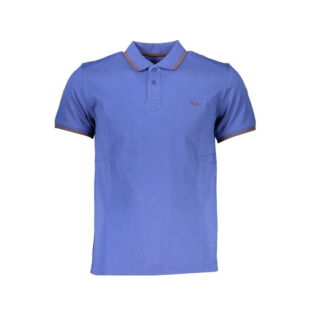 Harmont & Blaine Sleek Summer Polo with Contrast Details