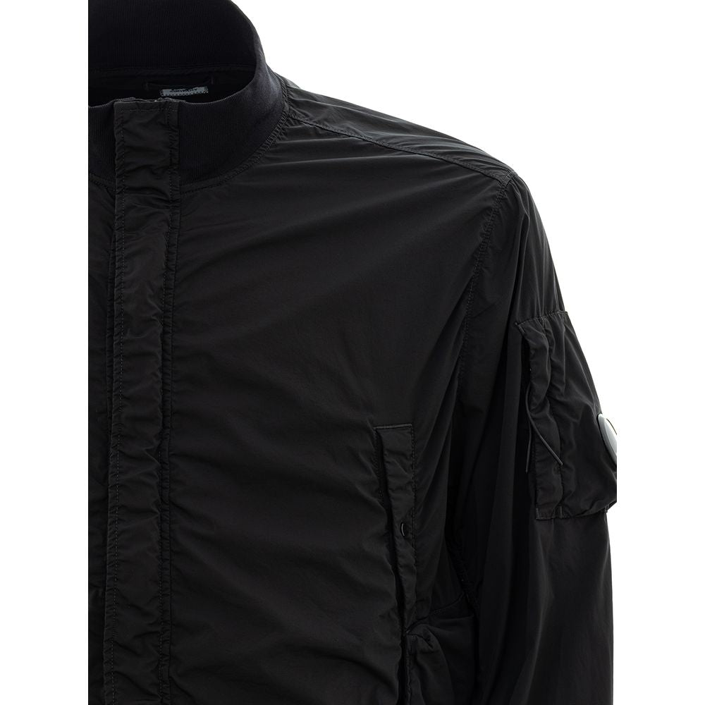 C.P. Company Sleek Polyamide Black Jacket for Men
