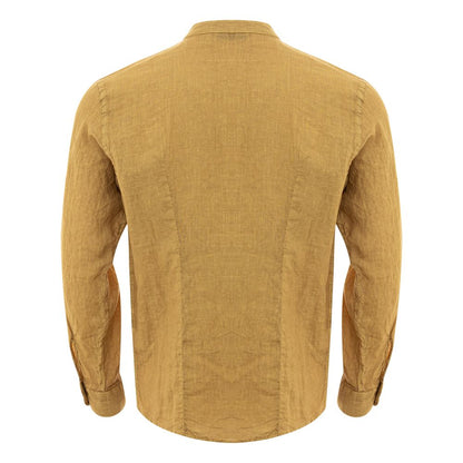 Gran Sasso Gold Linen Elegance Men's Shirt