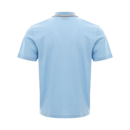 Gran Sasso Elegant Light Blue Cotton Shirt for Men