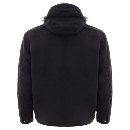 C.P. Company Sleek Black Cotton Shirt for Men