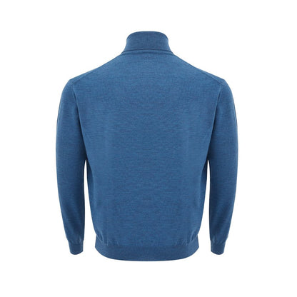 FERRANTE Turquoise Woolen Luxury Sweater