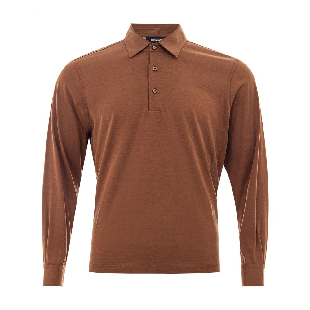 Gran Sasso Silken Splendor Men's Luxury Polo