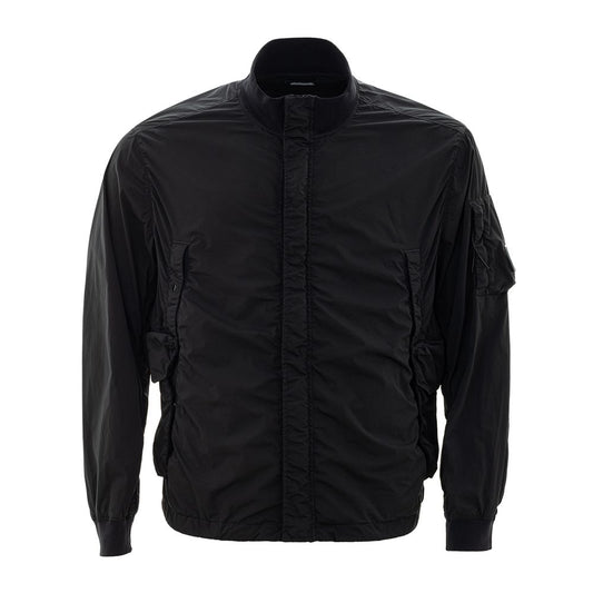 C.P. Company Sleek Polyamide Black Jacket for Men