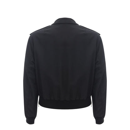 Dolce & Gabbana Elegant Black Polyamide Jacket for Men