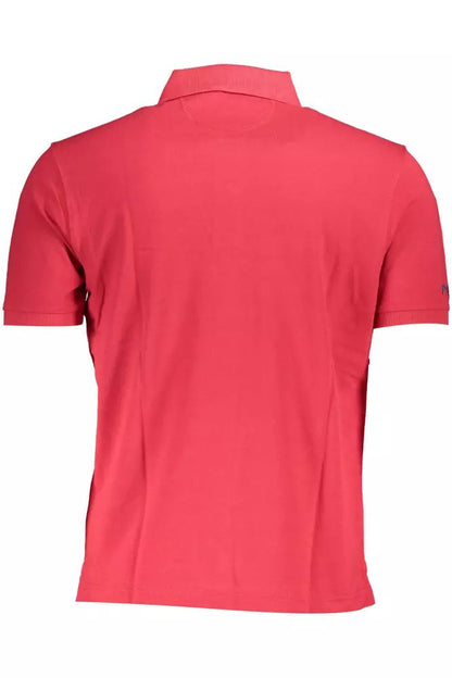 La Martina Elegant Pink Cotton Polo Shirt