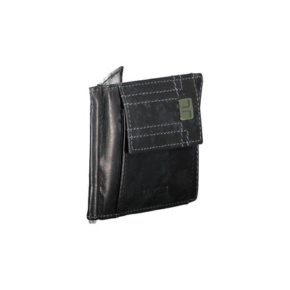 Lancetti Black Leather Wallet