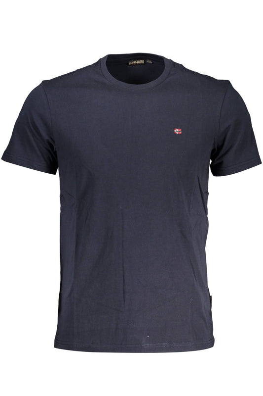 Napapijri Chic Blue Embroidered Logo Tee