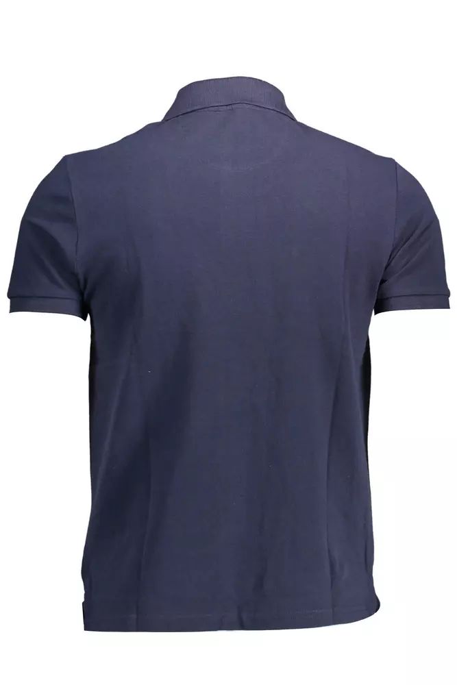 North Sails Classic Blue Cotton Polo Shirt