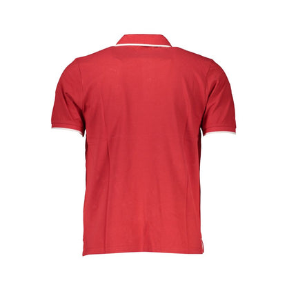 North Sails Red Cotton Polo Shirt