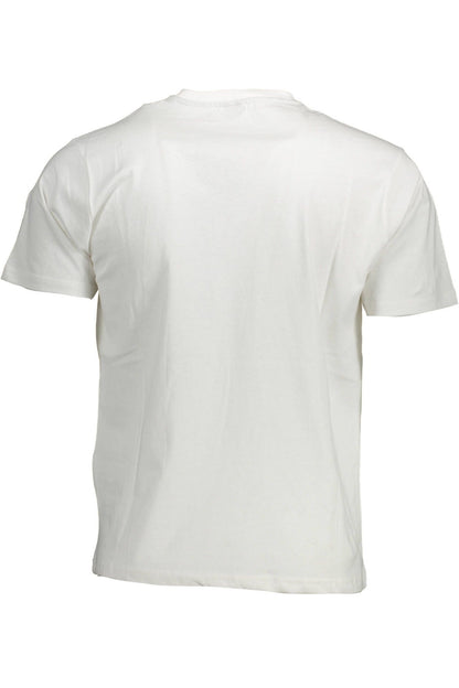 North Sails Sleek White Cotton Crew Neck Tee