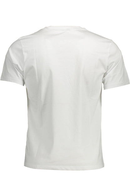 North Sails Elegant White Round Neck Cotton Tee