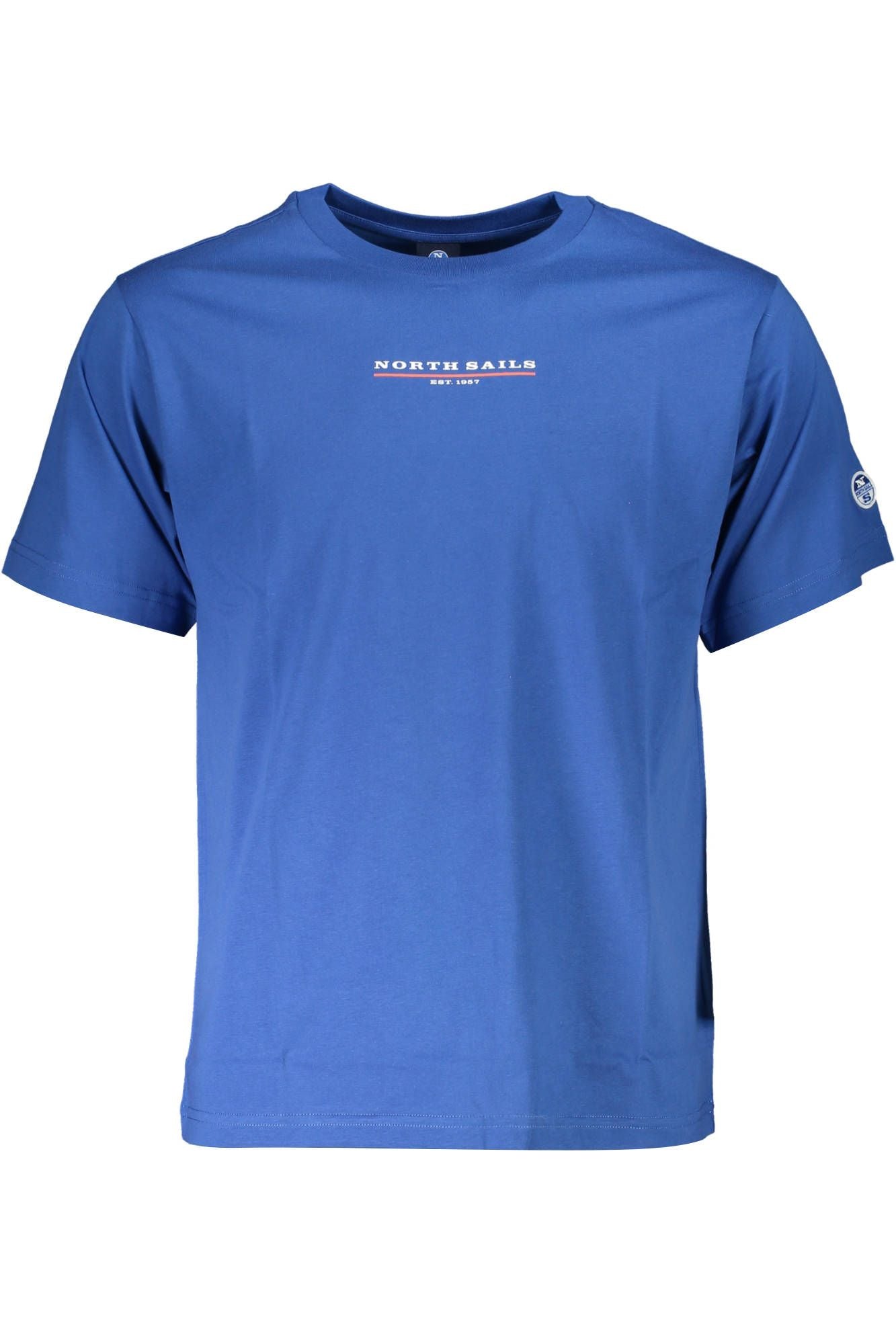North Sails Organic Cotton Comfort Tee in Blue