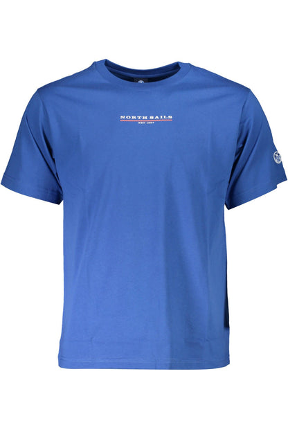 North Sails Organic Cotton Comfort Tee in Blue