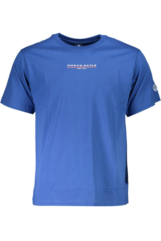 North Sails Organic Cotton Comfort Tee in Blue