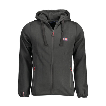 Norway 1963 Black Cotton Sweater