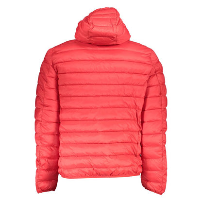 Norway 1963 Sleek Pink Hooded Jacket for Men