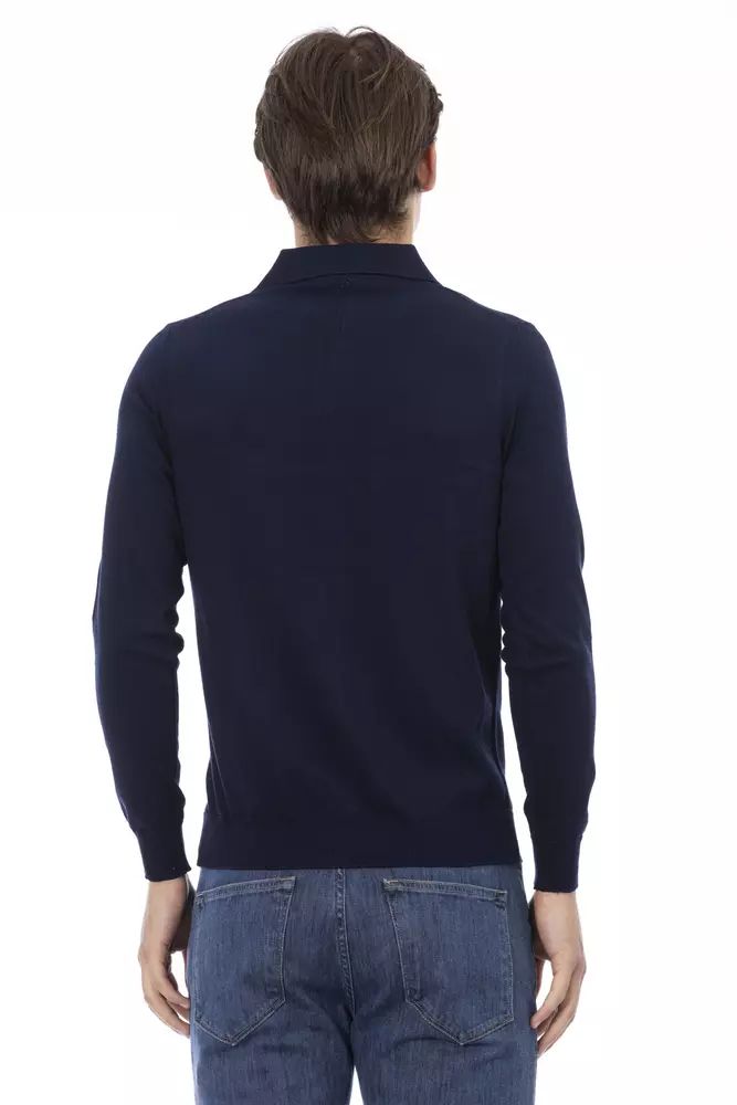 Baldinini Trend Elegant Cotton Long Sleeve Collared Shirt